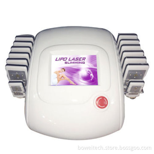 Lipo laser cavitation with 14 laser pads for excess fat cell melted, body slimming, smooth fatigue